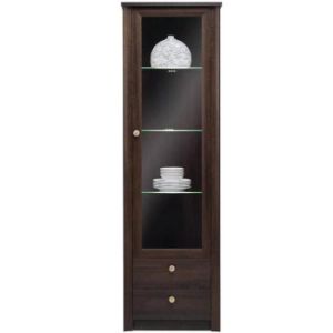 Obrazek Witryna Finezja F23/led sonoma czekoladowa