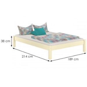 Obrazek Łóżko Dora 180x200 sosna lakier 