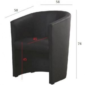Obrazek Fotel Kora Madryt 1100