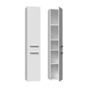 Obrazek Słupek łazienkowy Luiza 2 biały