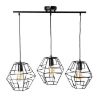 Obrazek Lampa Pentagon 2782/Z-B-3 czarna LW3