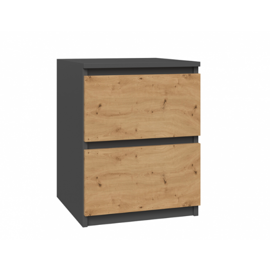 Obrazek Komoda Umo P2 Maxi antracyt/dąb artisan