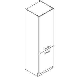 Obrazek Szafka kuchenna Denis d60sł 2133 pl 2fr biały satyna mat 