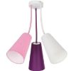 Obrazek Lampa Wire Kids 1711 biały/różowy/fiolet 