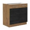 Obrazek Szafka Kuchenna VIGO Dark 80D 2F BB