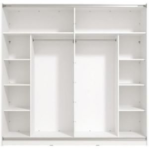 Obrazek Szafa Ksanti 220 Biały/Białypołysk 11008291