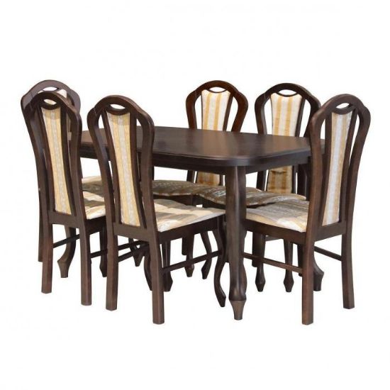Obrazek Zestaw stół i krzesła Ludwik 1+6 ST 50 KR 12 BR2436 palermo5