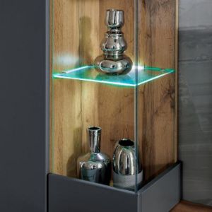 Obrazek Meblościanka Try antracyt/wotan