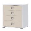 Obrazek Komoda Kiki F4-BE/KI-01 white/sand 