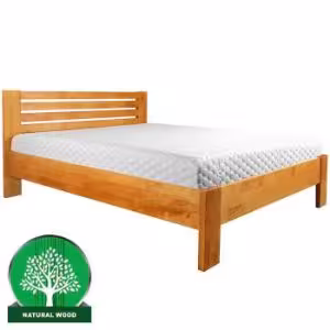 Obrazek Łóżko drewniane Bergen 120x200 Olcha