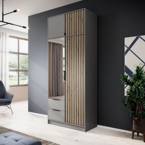 Obrazek Nadstawka Nelly 2d Szary/Lamela Artisan