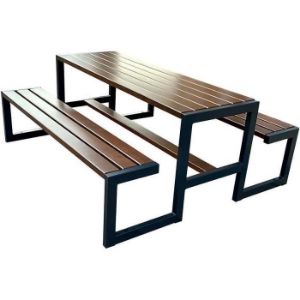 Obrazek Komplet ogrodowy Picknick Grande orzech