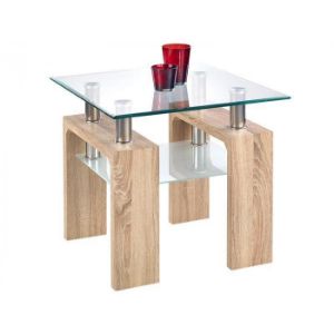 Obrazek Ława Doris H sonoma/szkło