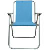 Obrazek Krzesło składane Piknik niebieskie
