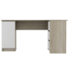 Obrazek Biurko narożne Kristina 2 sonoma/biały