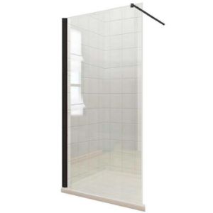 Obrazek Ścianka WALK-IN Fiord 120x195 czarny profil