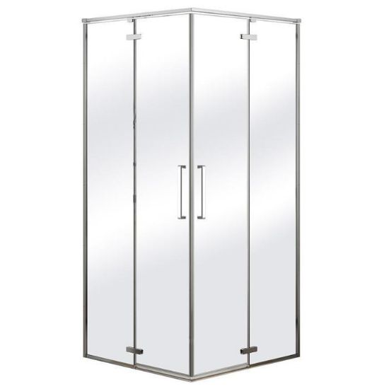 Obrazek Kabina prysznicowa kwadratowa Beta 90x90x195 chrom