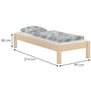 Obrazek Łóżko Dora 90x200 sosna surowa 