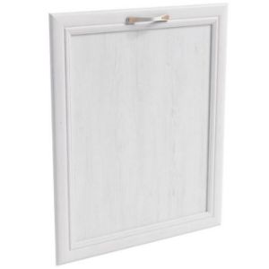 Obrazek Front zmywarki  MDF  713x446 biały/dąb lancelot