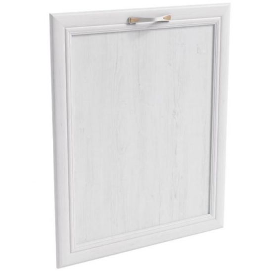 Obrazek Front zmywarki  MDF  713x446 biały/dąb lancelot