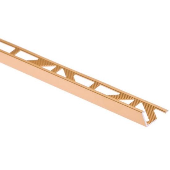 Obrazek Profil aluminiowy owal 10/250 zloty mat