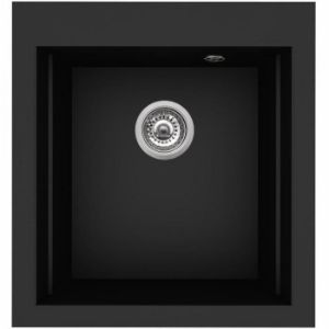 Obrazek Zlew Siros (47x51,5) 1B karbon