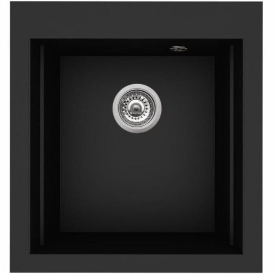 Obrazek Zlew Siros (47x51,5) 1B karbon