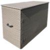 Obrazek Skrzynia ogrodowa technorattan szara 140x60x92cm 