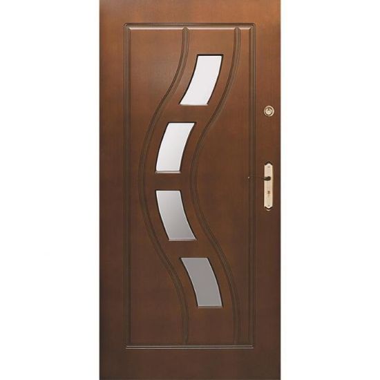 Obrazek Drzwi zewnętrzne WZ 34 90L orzech