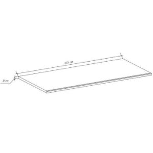 Obrazek Blat do kuchni SOFIA 38mm x 200cm mat