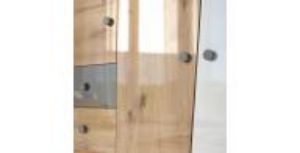 Obrazek Regał Nero 04 80 – Szary Połysk