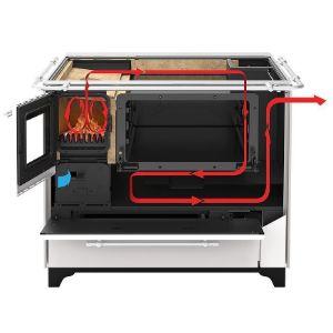 Obrazek Kuchenka Donna antracyt 90 5kW lewa