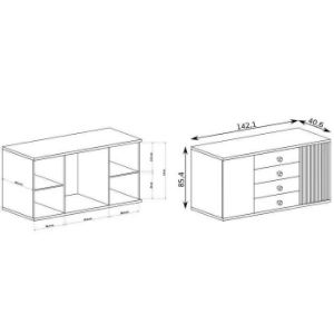 Obrazek Komoda Cali C-4 Artisan