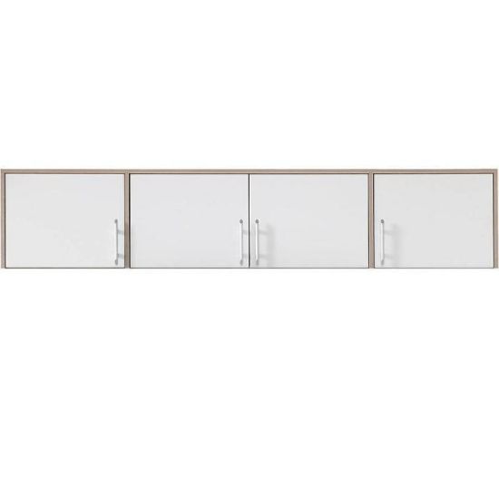 Obrazek Nadstawka szafy Smart SRN1 200 cm dąb sonoma/biały