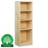 Obrazek Regał eko zabudowany niski 120 sosna surowa