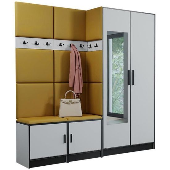 Obrazek Garderoba Roj 21 biała + Kronos 01 miodowa