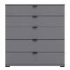 Obrazek Komoda Duerto 5F 90 szara 11008297 