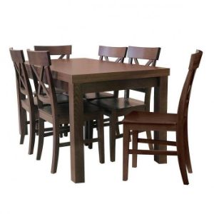 Obrazek Zestaw stół i krzesła Oliwia 2 1+6