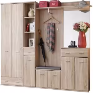 Obrazek Garderoba Armario IV + poduszka sonoma