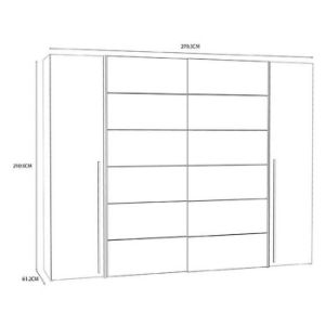 Obrazek Szafa Winterbelle biały