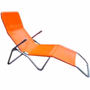 Obrazek Leżak D-054 pomarańczowy
