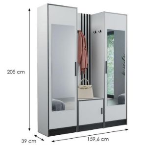 Obrazek Garderoba Roj Plus 12 biała 