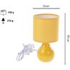 Obrazek Lampa Stołowa JT899-8 Żółta LB1