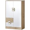 Obrazek Komoda Nico 80 biały/dąb jasny nr-7