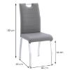 Obrazek Krzesło Ottava Gray 