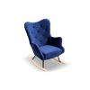 Obrazek Fotel bujany Tiana granatowy
