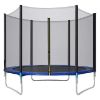 Obrazek Trampolina niebieska z drabinką 244cm