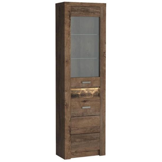 Obrazek Witryna narożna Indianapolis I23 jesion ciemny