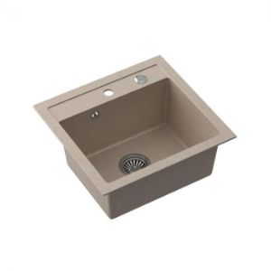Obrazek Zlew Johnny 110 Steingran beż 50x47x18.5 i syfon