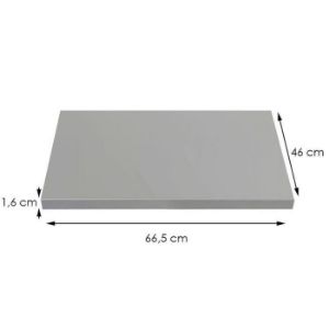 Obrazek Półki 3 szt. szafa Bill 200 grafit